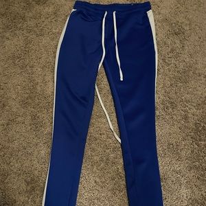 Blue Track Runner Pants